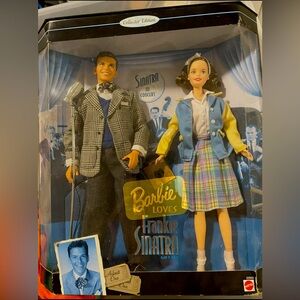 Mattel Barbie Loves Frank Sinatra collectible Barbie
